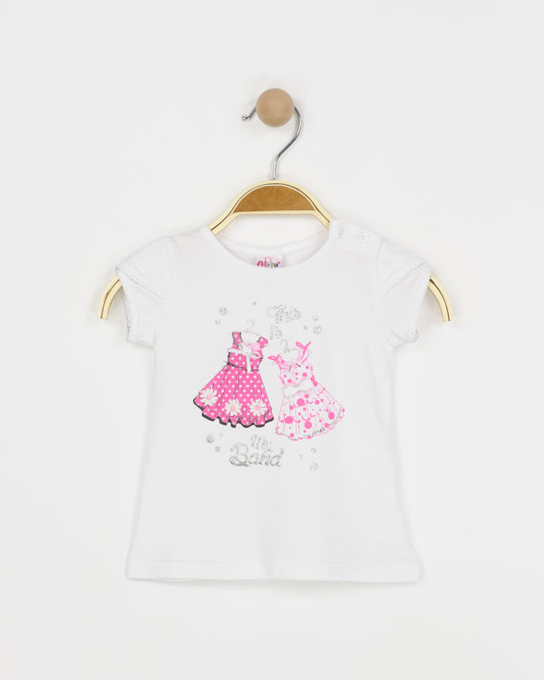Picture of B00503 GIRLS 100% COTTON SHORT SLEEVE TOP